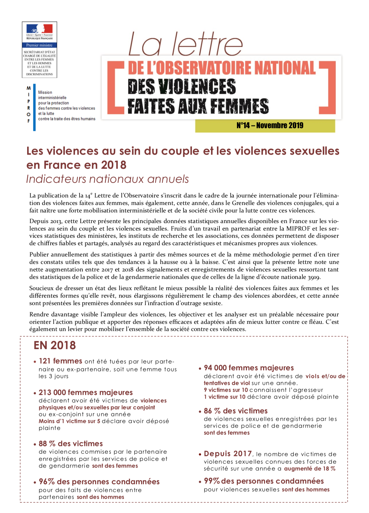Première page de la lettre 14 de l'ONVF