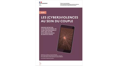 couverture du guide cyberviolences au sein du couple